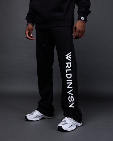 Classic Flare Pants (Black/White)