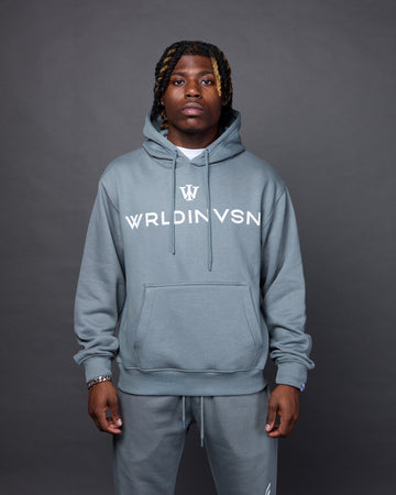 Classic Flare Hoodie (Seagreen/White)