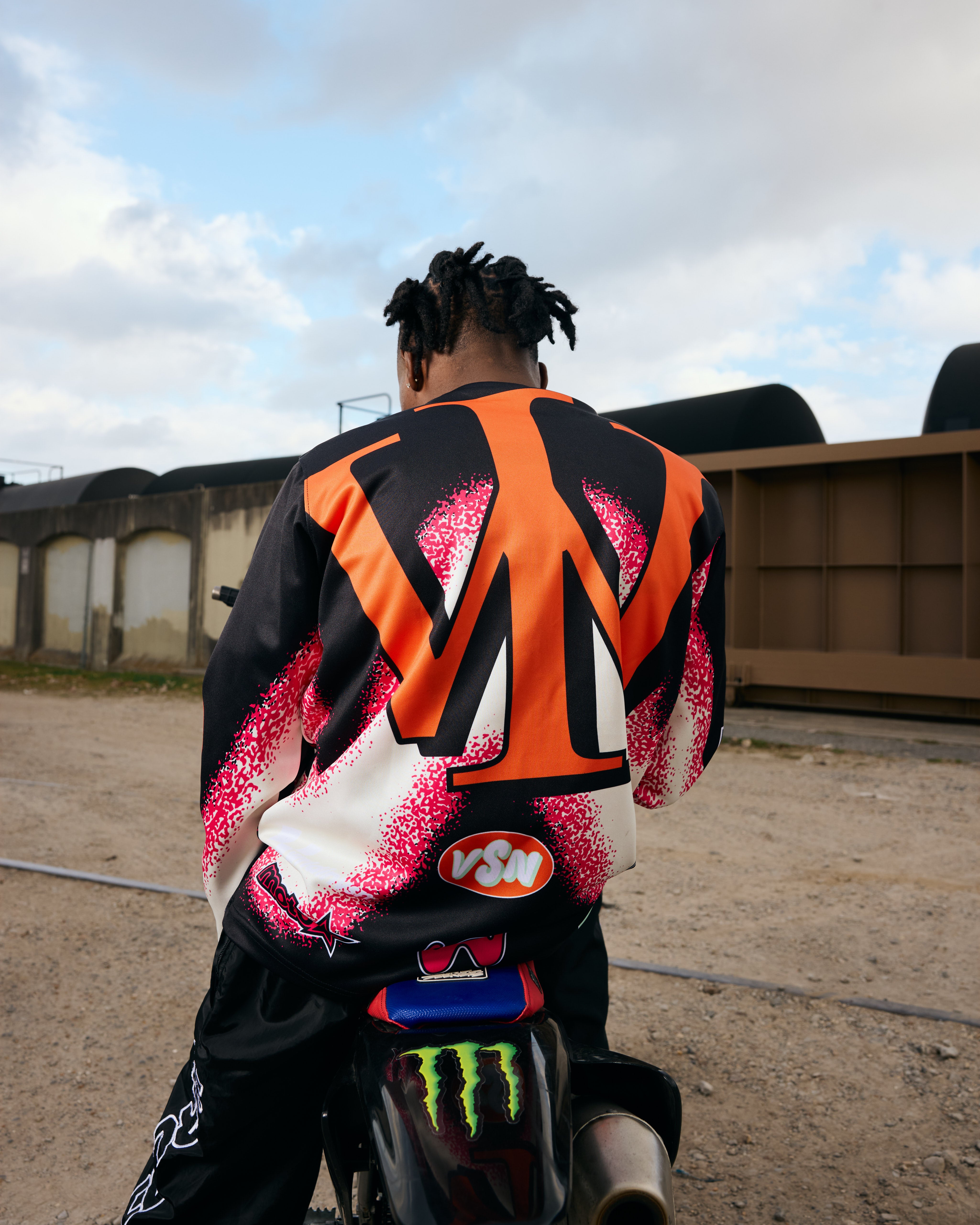 Motorsport Longsleeve Jersey (Black) [Premium + Heavyweight