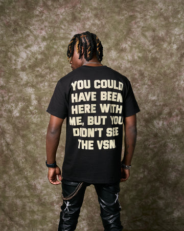 “Could’ve Been” Tee (Black/Off-White)