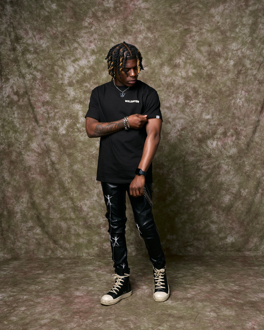 “Could’ve Been” Tee (Black/Off-White)