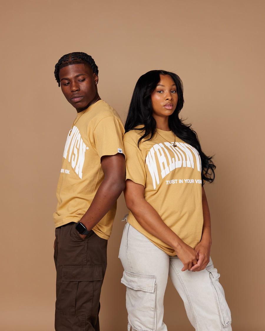 “Big Arch” Tee (Timberland/Puff White)