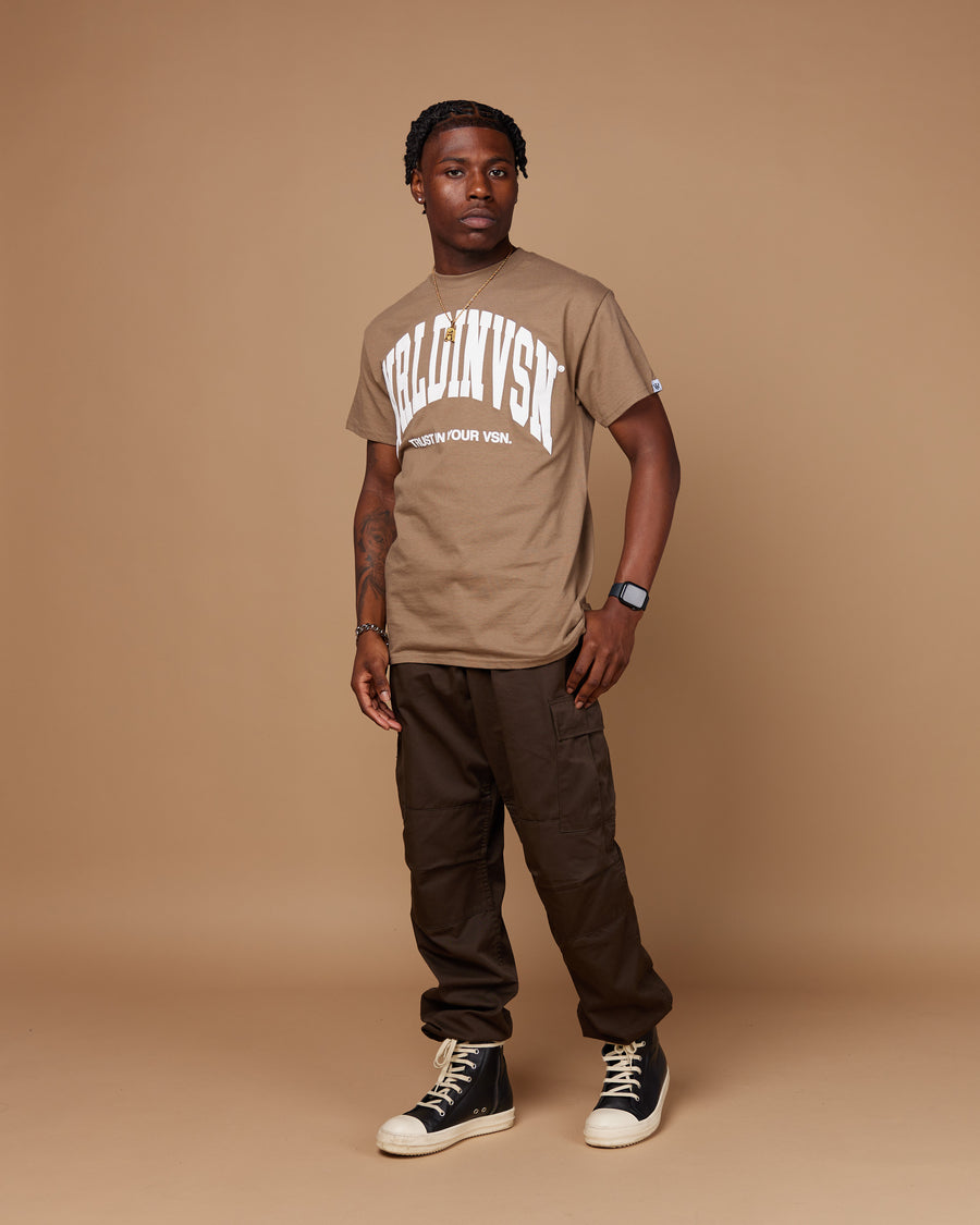 “Big Arch” Tee (Pebble/Puff White)