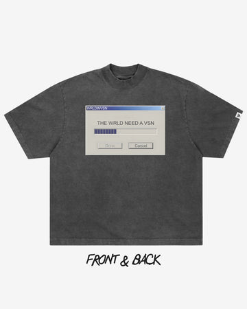 “Retro Browser” Boxy Tee (Heavyweight & Oversized)