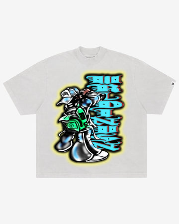 “Airbrush” Boxy Tee (Heavyweight & Oversized)