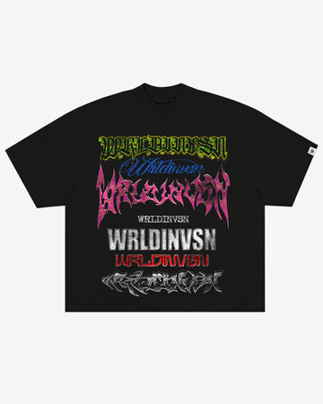 “Rockstar” Boxy Tee (Heavyweight & Oversized) [Raw Cut Bottom]