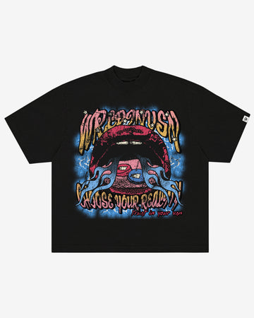 “Red Pill, Blue Pill” Boxy Tee (Heavyweight & Oversized)