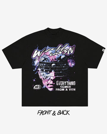 “Everything Comes From A VSN” Boxy Tee (Heavyweight & Oversized)