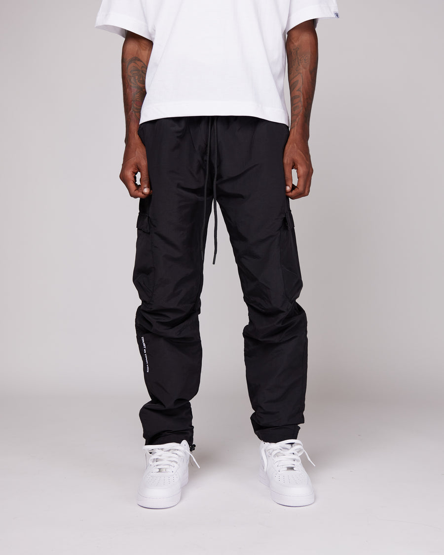 TIYV Utility Cargo Pants (Black)