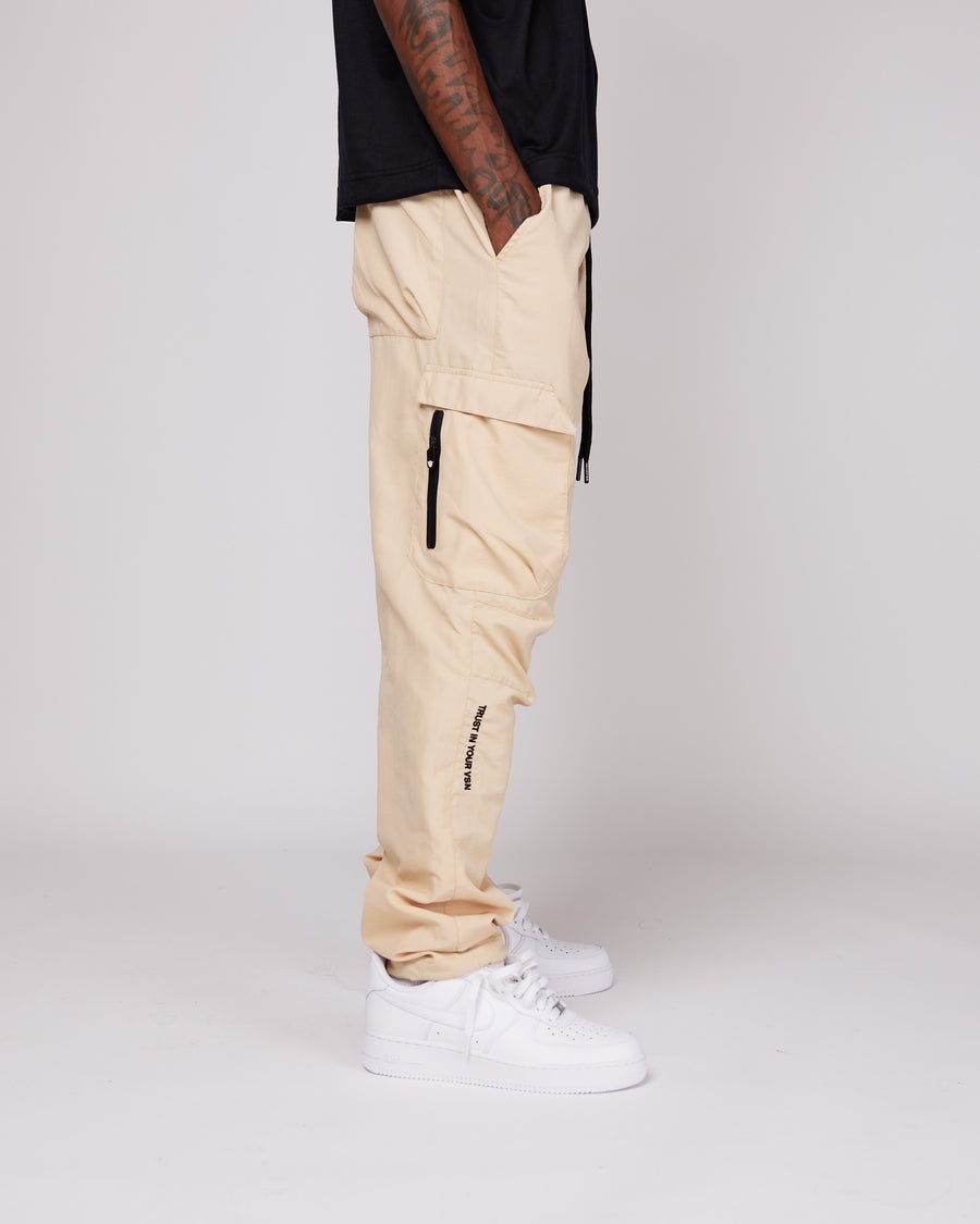 TIYV Utility Cargo Pants (Cream)