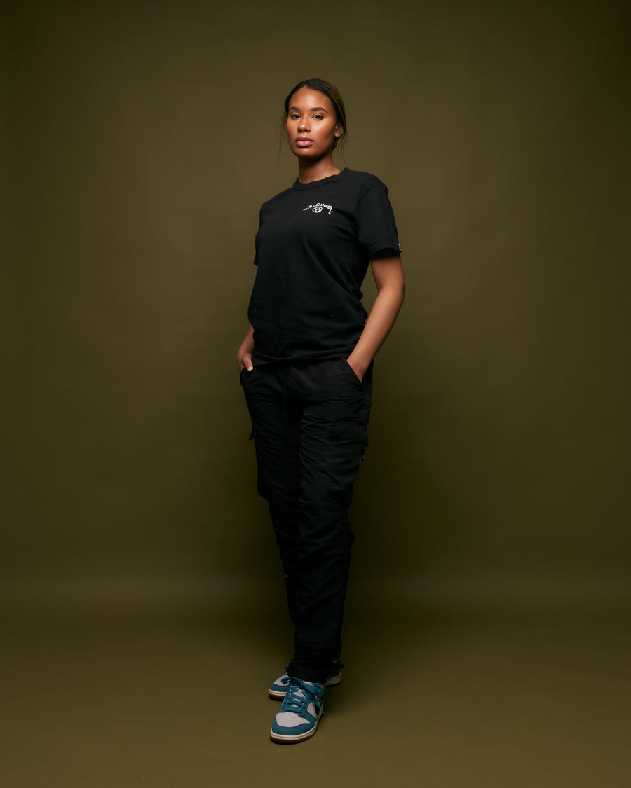 TIYV Utility Cargo Pants (Black)