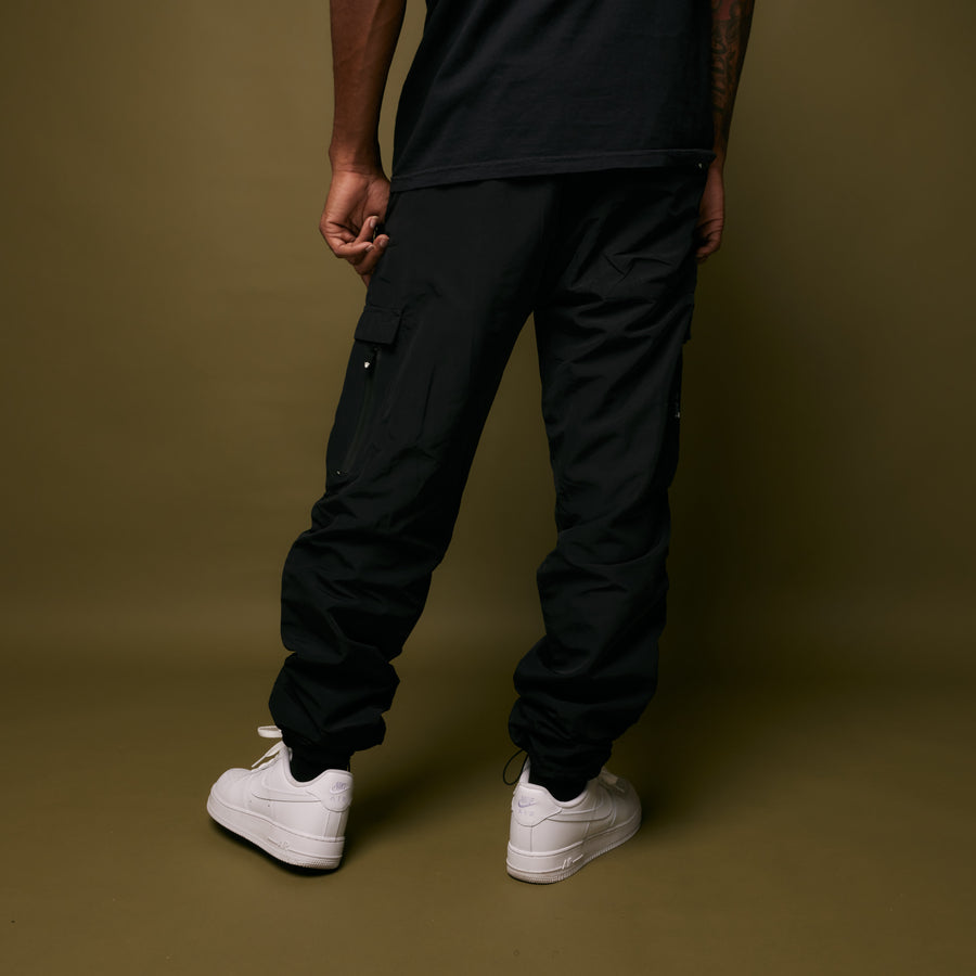 TIYV Utility Cargo Pants (Black)