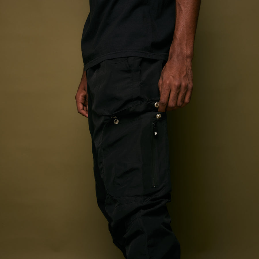 TIYV Utility Cargo Pants (Black)