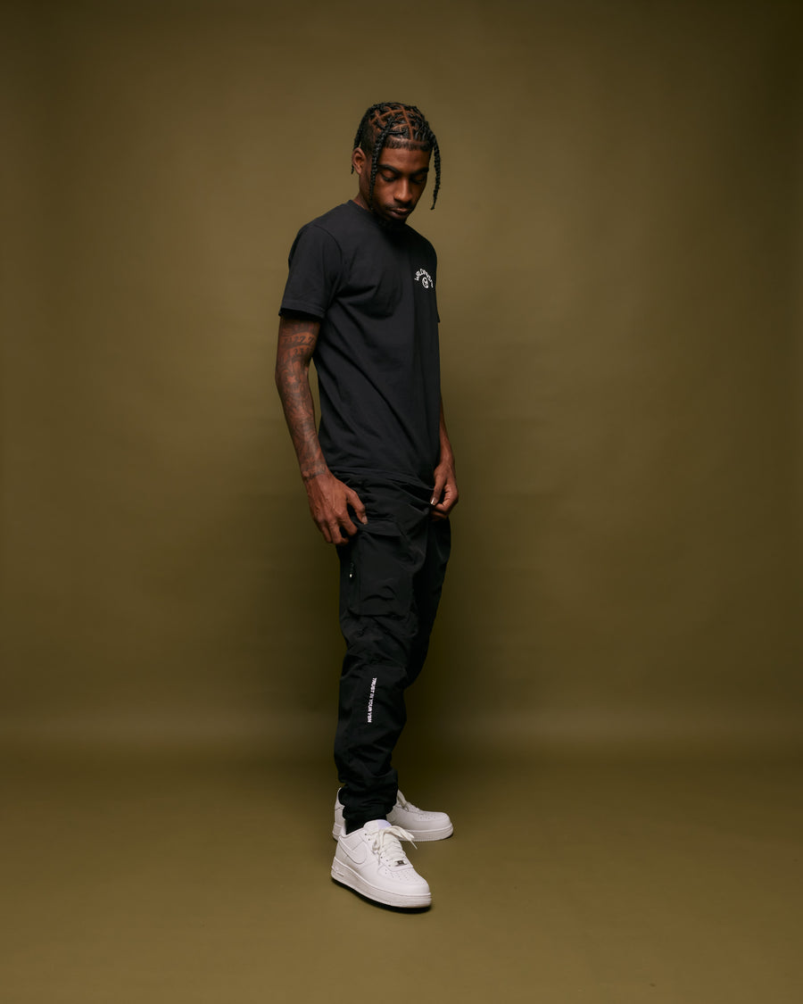 TIYV Utility Cargo Pants (Black)