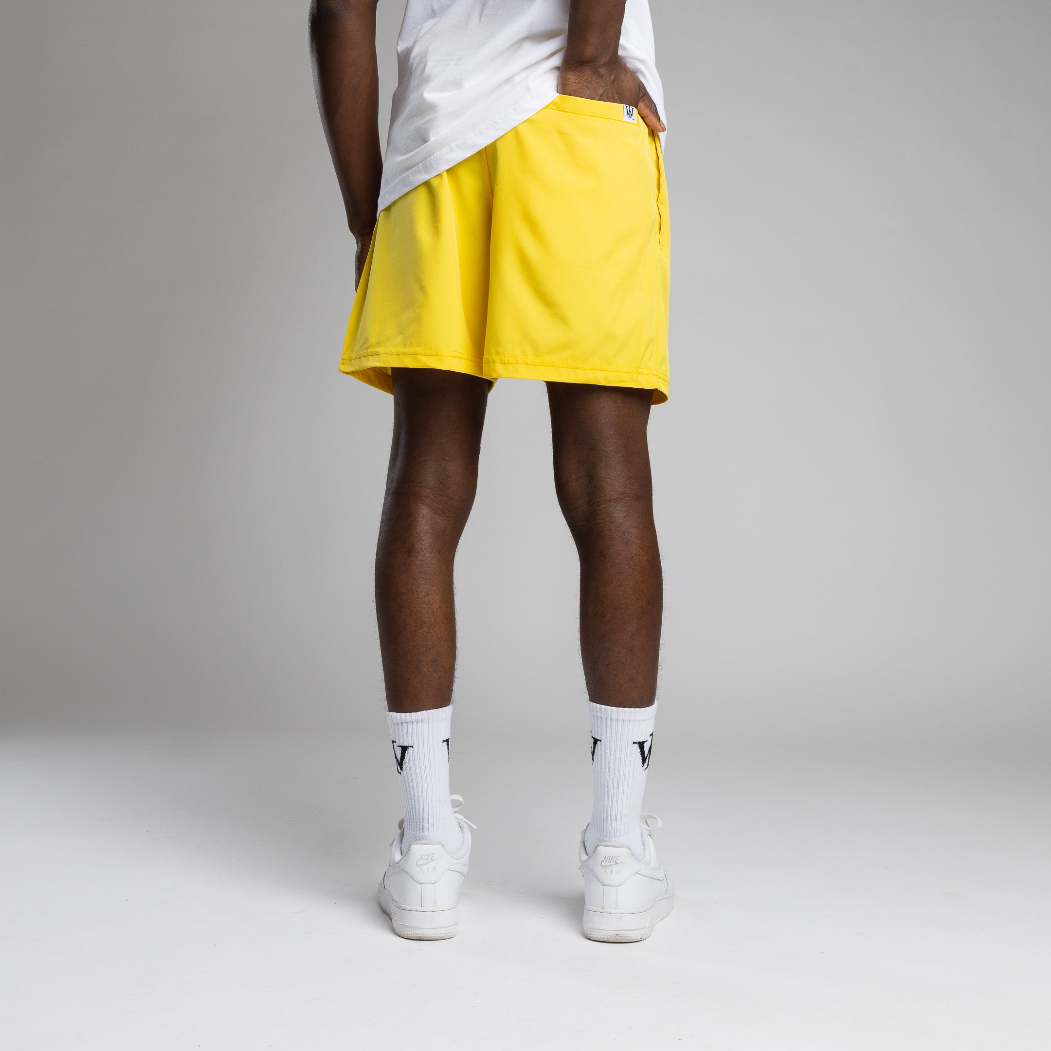 その他 SALSATION WEAR YNISEX SHORTS Day To Day” Shorts – WRLDINVSN ™